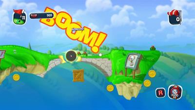 Worms: Crazy Golf - Screenshot - Gameplay Image