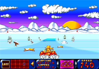 Bump 'N' Burn - Screenshot - Gameplay Image