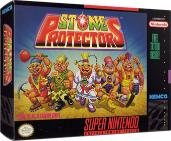 Stone Protectors - Box - 3D Image