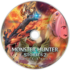Monster Hunter Stories 2: Wings of Ruin - Fanart - Disc Image
