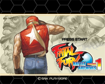 Fatal Fury: Battle Archives Volume 1 - Screenshot - Game Title Image