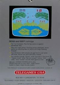Frogs and Flies - Box - Back Image