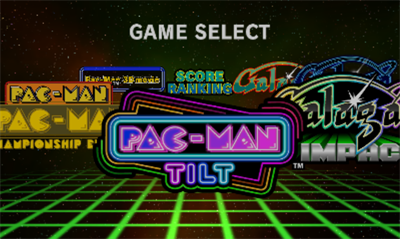 Pac-Man & Galaga Dimensions - Screenshot - Game Select Image