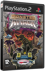 Monster Attack - Box - 3D Image