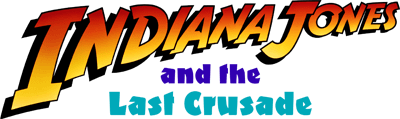 Indiana Jones and the Last Crusade - Clear Logo Image