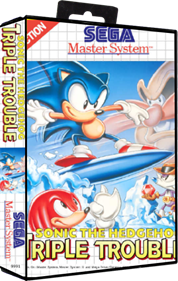 Sonic the Hedgehog: Triple Trouble - Box - 3D Image
