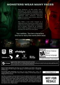 Alan Wake 2 - Box - Back Image