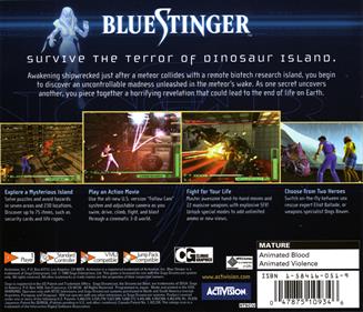 Blue Stinger - Box - Back Image