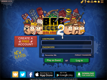 Bad Eggs Online 2 - Screenshot - Game Title Image
