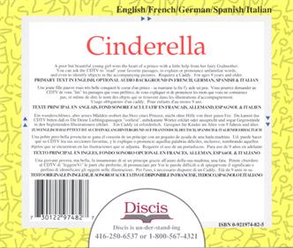 Cinderella: The Original Fairy Tale - Box - Back Image