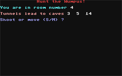 Wumpus (Interface Publications) - Screenshot - Gameplay Image