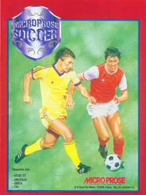 Microprose Soccer - Advertisement Flyer - Front Image