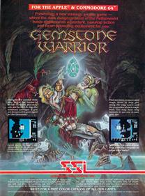 Gemstone Warrior - Advertisement Flyer - Front Image