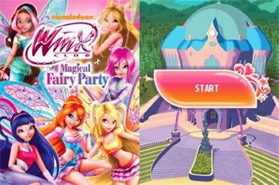 Winx Club: Magical Fairy Party - Screenshot - Game Title Image