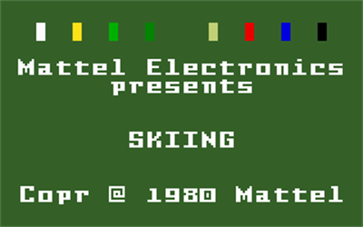 U.S. Ski Team Skiing - Screenshot - Game Title