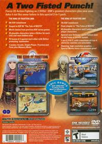 King of Fighters 2000/2001 - Box - Back Image