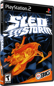 Sled Storm - Box - 3D Image