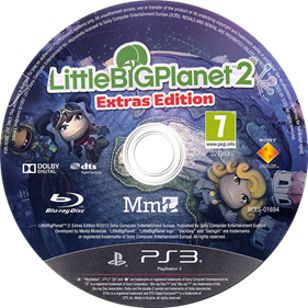 LittleBigPlanet 2: Extras Edition - Disc Image