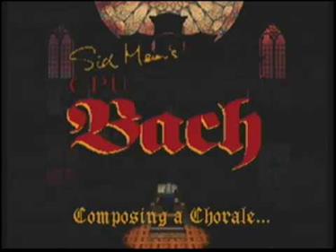 C.P.U. Bach - Screenshot - Game Title Image