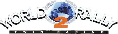World Rally 2: Twin Racing - Clear Logo Image
