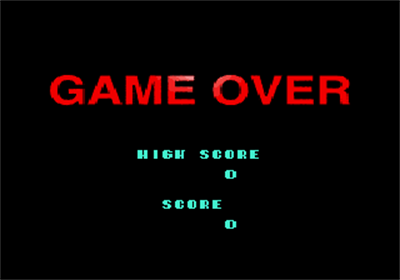 A/X-101 - Screenshot - Game Over Image