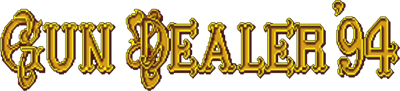 Gun Dealer '94 - Clear Logo Image