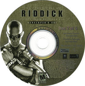 Chronicles of Riddick: Escape from Butcher Bay - Disc Image