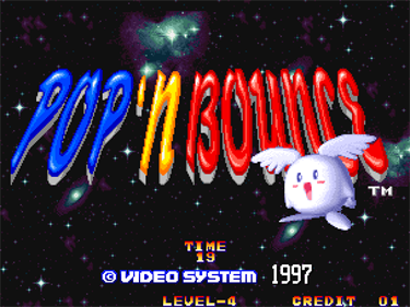 Pop 'n Bounce - Screenshot - Game Title Image