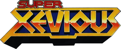 Vs. Super Xevious - Clear Logo Image
