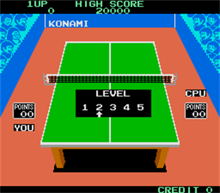 Konami's Ping-Pong - Screenshot - Game Select Image