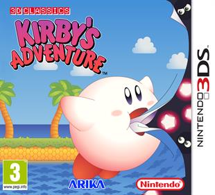 3D Classics: Kirby's Adventure - Fanart - Box - Front Image