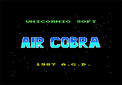 Air Cobra - Screenshot - Game Title Image