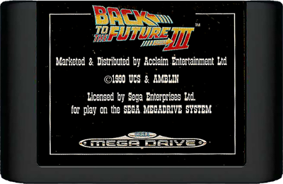 Back to the Future Part III - Cart - Front Image