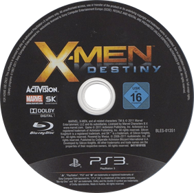 X-Men: Destiny - Disc Image