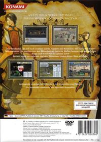 Suikoden Tactics - Box - Back Image