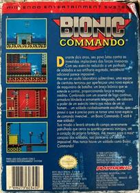 Bionic Commando - Box - Back Image