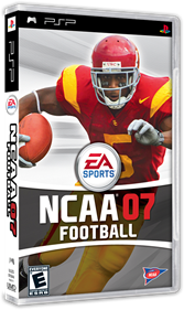 NCAA Football 07 - Box - 3D Image