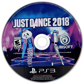 Just Dance 2018 - Disc Image