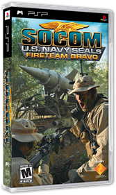 SOCOM: U.S. Navy SEALs: Fireteam Bravo - Box - 3D Image