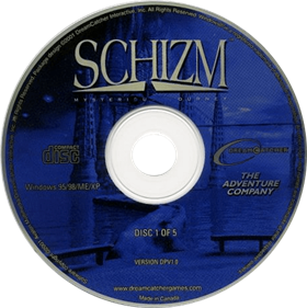 Schizm: Mysterious Journey - Disc Image