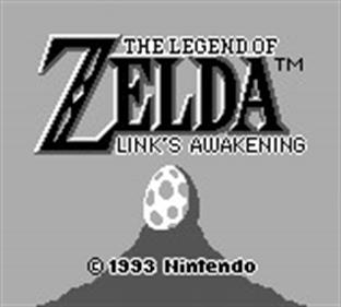 The Legend of Zelda: Link's Awakening - Screenshot - Game Title Image