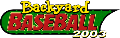 Backyard Baseball 2003 - Clear Logo Image