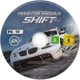 Need for Speed: Shift - Disc Image