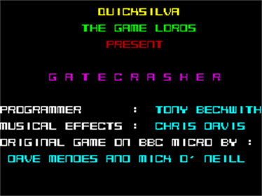 Gatecrasher - Screenshot - Game Title Image