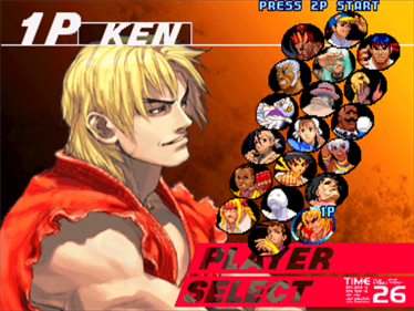 Street Fighter III: 3rd Strike - Screenshot - Game Select Image