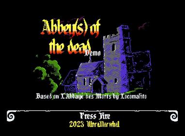 Abbey(s) of the Dead - Screenshot - Game Title Image