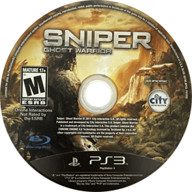 Sniper: Ghost Warrior - Disc Image
