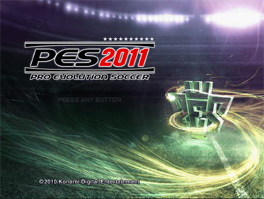 PES 2011: Pro Evolution Soccer - Screenshot - Game Title Image