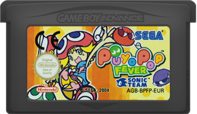 Puyo Pop Fever - Cart - Front Image