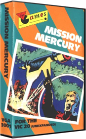 Mission Mercury - Box - 3D Image
